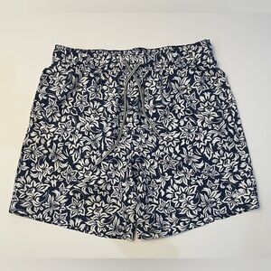 Speedo Navy and White Swim Shorts